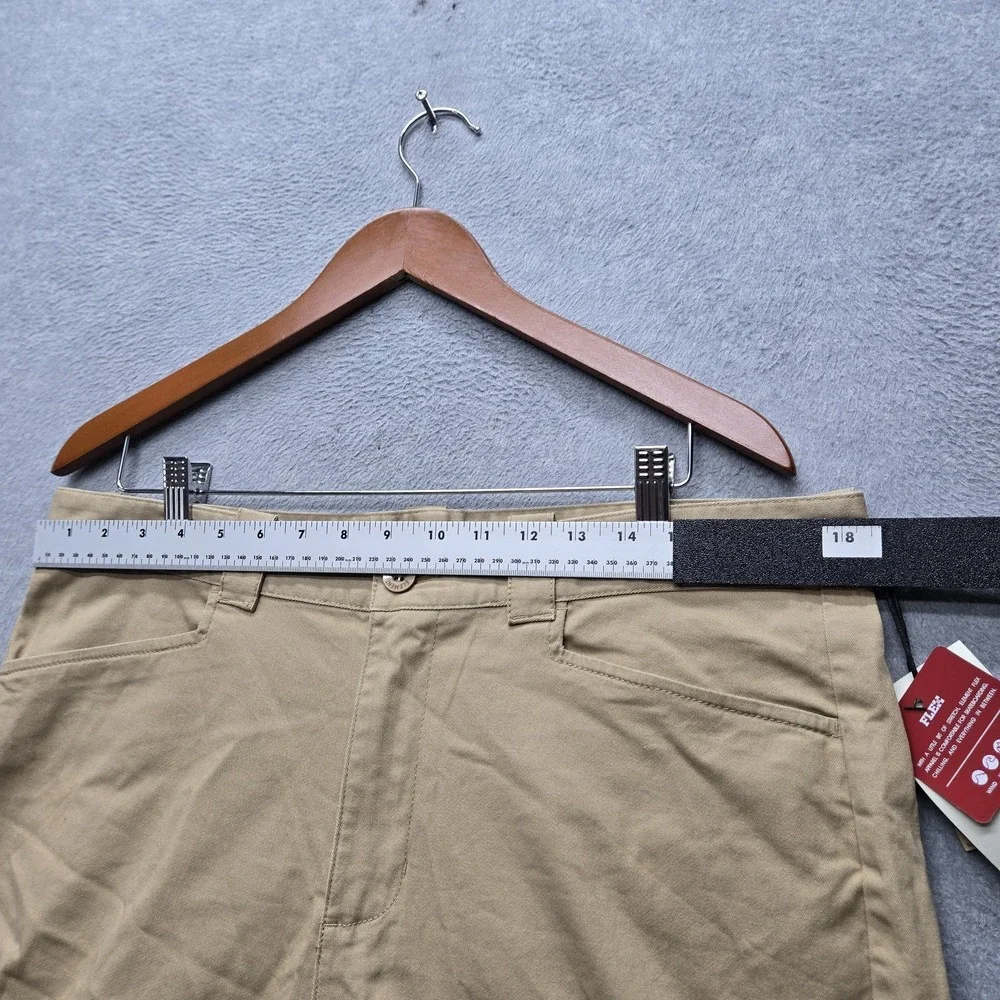 Element Men Shorts 34 Khaki Chino Twill M245TESW Sawyer WK Button 11